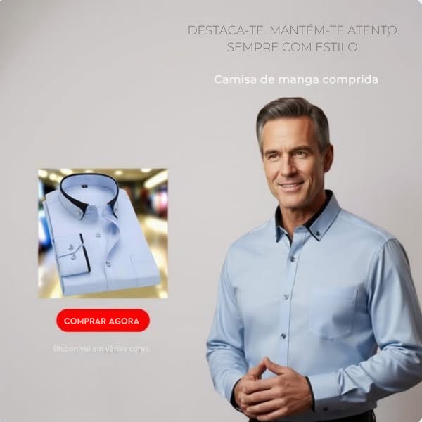 Diogo - Classic Long-Sleeved Shirt